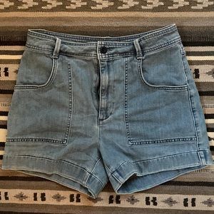 Madewell high rise denim shorts 28